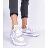 Gemre Luciana Purple Sneakers with Thick Laces | Shoptok.si