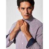 Selected Homme Košulja 'Mark' tamno plava / tamno crvena / bijela | shoptok.hr