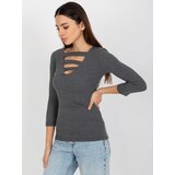 Lily Rose Blouse-EM-BZ-HS-21-520.49P-dark grey | Shoptok.si