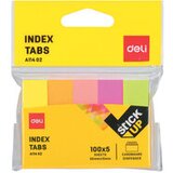 Deli STIKERI ZA INDEKSIRANJE 50x15mm EA11402 - 100*5 LISTA | Eponuda.com