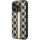 Karl Lagerfeld Ohišje za Apple iPhone 14 Pro PU Monogram Stripe, ?rna, (21244320) Cene