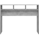 Konzolni stol boja betona 105 x 30 x 80 cm konstruirano drvo | shoptok.hr