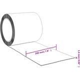  Prozirna zavjesa za vrata 200 mm x 1,6 mm 10 m PVC | shoptok.hr