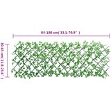  Proširiva rešetka od umjetnog bršljana zelena 180 x 65 cm | Eponuda.com