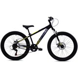 Capriolo bicikl za decu oxygen, 24"/12", crni | ePonuda.com