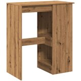 vidaXL barski stol s držačima boja hrasta 90x47,5x103,5 cm drveni | shoptok.hr