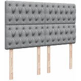  Krevet box spring s madracem svjetlosiva 160x200 cm tkanina | shoptok.hr