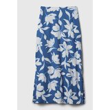 GAP Women's blue linen skirt | shoptok.hr