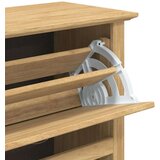  Polica za cipele s ladicama BODO Medeno smeđa 80 x 35 x 118 cm - boja meda | shoptok.hr