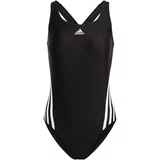 ADIDAS SPORTSWEAR Sportski kupaći kostim '3-Stripes' crna / bijela
