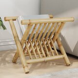 vidaXL Stojalo za revije 42x30,5x34,5 cm bambus cene