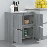  Komoda siva sonoma 70x41x75 cm iverna plošča, (20620100) | Shoptok.si