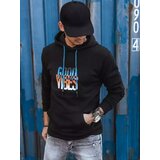 DStreet Bluza męska ocieplana z kapturem czarna | shoptok.hr