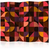  Paravan u 5 dijelova - Geometric Mosaic (Red) II [Room Dividers] 225x172 Cijene