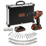 Black & Decker BDCHD18BAFC aku udarna bušilica 18V sa priborom | shoptok.hr