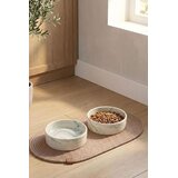Paws & Whiskers set činija za hranu za kućne ljubimce, 2 komada, tirkizni Cene