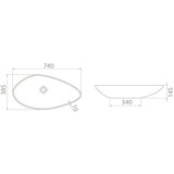 Turkuaz LAVABO 74x38 OLIVE 71300 Turkuaz | Eponuda.com