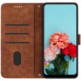 INORCO Za Tecno Spark Go 2023 4G/Pop 7 Pro 4G/Smart 7 4G X6515 usnjena torbica za telefon na dotik kože, črte denarnice, vtisnjen pokrov stojala, (22037070) | Shoptok.si