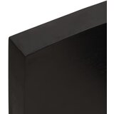 Stolna ploča tamnosmeđa 80x50x(2-6) cm obrađena hrastovina | shoptok.hr