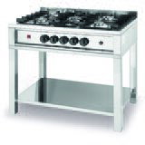  Plinski Štedilnik s 5 Gorilniki, 14.3kW, 900x640x910mm | Shoptok.si