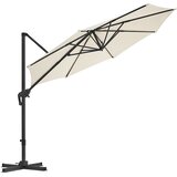 Songmics Kantilever päikesevari 300x250 cm hall, (5000248729) Cene