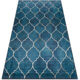 RugsX Preproge ANDRE 1181 pralna preproga Maroška detelja proti 160x220 cm Modra | Shoptok.si