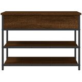  Klupa za cipele smeđa boja hrasta 70x42,5x50 cm drvene | Eponuda.com