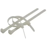 Vezice za kable (Rjava, Do x Š: 300 x 7,2 mm, 25 kos)
