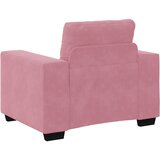 SOFA fotelja roza 100x78x80 cm baršun | Shoptok.si