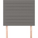  Posteljno vzglavje 2 kosa temno sivo 90x5x78/88 cm blago, (20938783) | Shoptok.si