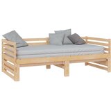  Dnevni ležaj na izvlačenje masivna borovina 2 x (90 x 200) cm | shoptok.hr