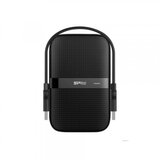 SiliconPower 2TB USB 3.0 Armor A60 SP020TBPHDA60S3K Eksterni Hard Disk, Crni