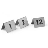 Hendi Tablice za sto sa brojevima, Brojevi 1-12, 50x35x(H)40mm | Eponuda.com