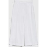Marisse White Linen Culottes | ePonuda.com