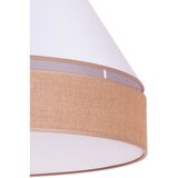  duolla - plafonska lampa avignon 3xE27/15W/230V ø 60 cm bela/smeđa | Eponuda.com