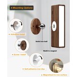 DETARZINLED 2x brezžična stenska LED bralna svetilka | Shoptok.si