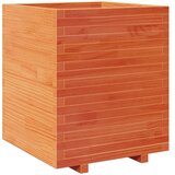  Vrtna sadilica voštano smeđe boje 60x60x72,5 cm od borovine | shoptok.hr