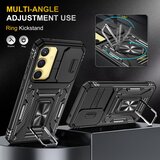 SUNSKY Hybrid Armor ovitek za Samsung A35 / A55, Črn | Shoptok.si