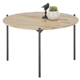 stočić AURA prečnika 55 cm hrast/antracit