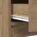 vidaXL Komoda s ladicama Artisan hrast 71x35x84 cm izrađeno drvo | shoptok.hr