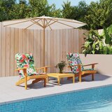 vidaXL Blazine za adirondack stole 2 kosa večbarvna oxford tkanina | Shoptok.si