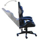  Igraća stolica od umjetne kože crno-plava | shoptok.hr