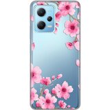  Silikonska maska za Xiaomi Redmi Note 12 5G (EU) Rose flowers Print Skin providna Cene'.'