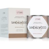 Items Essential 04 / Sandalwood mirisna svijeća 100 g | shoptok.hr