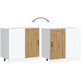  Donji ormarić za Lavabo - Umivaonik Lucca boja hrasta konstruirano drvo | shoptok.hr