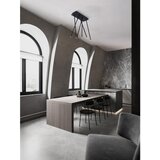 Nova Luce Mat črna aluminijasta LED stropna svetilka z upogljivo konstrukcijo 20x50 cm Stilvi – | Shoptok.si