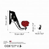 WALLXPERT zidna dekoracija Banksy Metal 04 | ePonuda.com