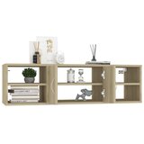  Zidna polica boja hrasta sonome 102x30x29 cm konstruirano drvo | shoptok.hr