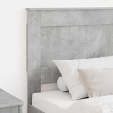  Uzglavlje s uzglavljem Betonski sivi 75 cm Konstruirano drvo | shoptok.hr