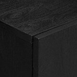  Komoda crna 60 x 33 x 75 cm konstruirano drvo | shoptok.hr